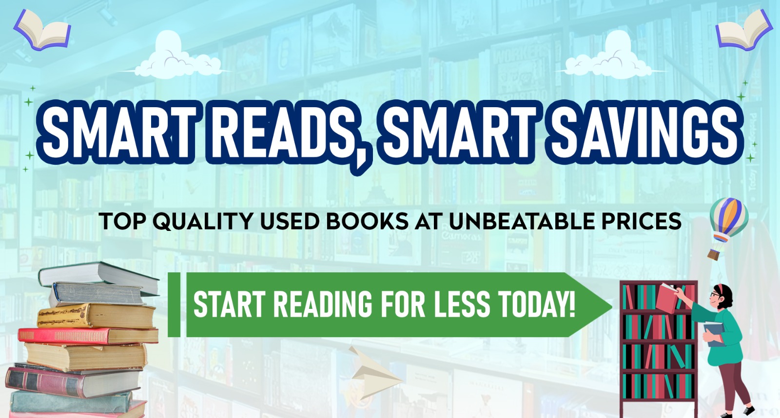 Usedbookr Banner Images