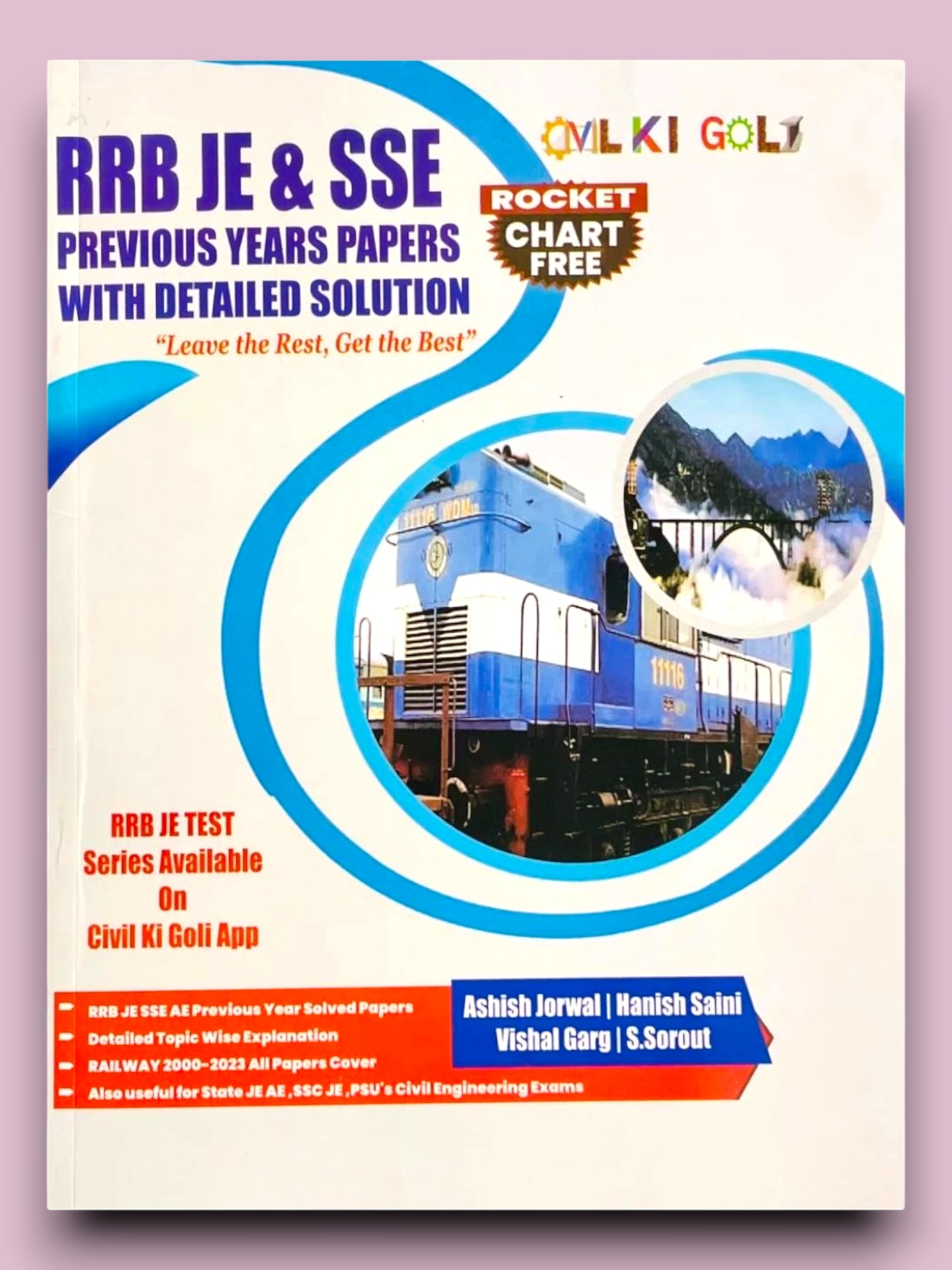 RRB JE & SSE Civil Engineering Previous Years Papers Questions Bank with Detailed Solution