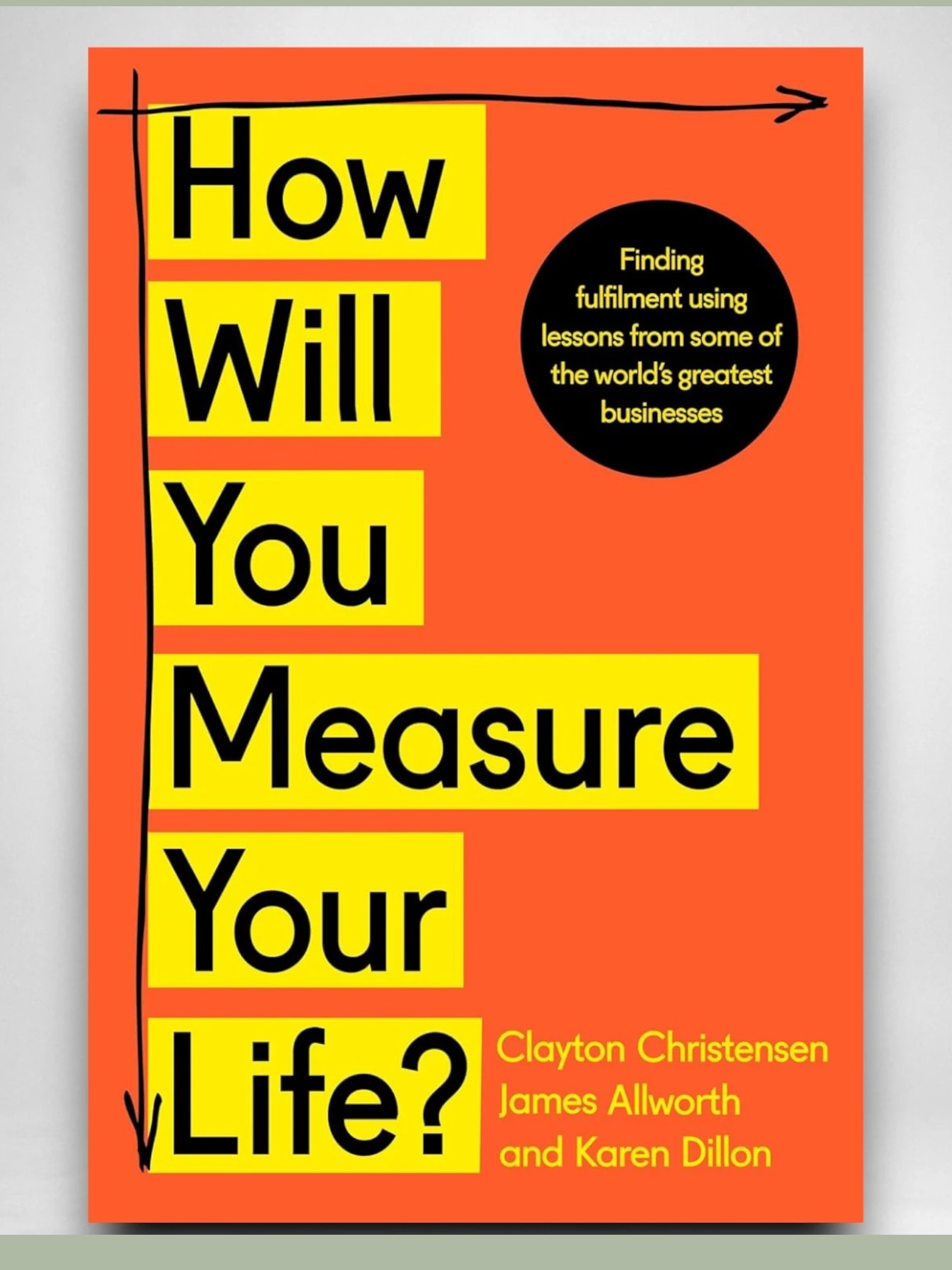 How will you measure your life