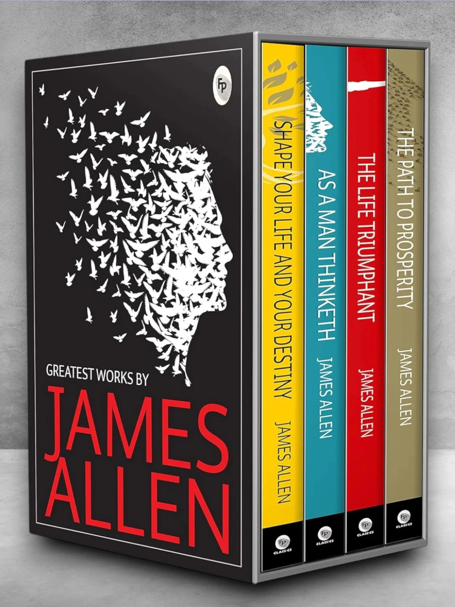 Greatest Works by James Allen (Set of 4 Books) - As a Man Thinketh