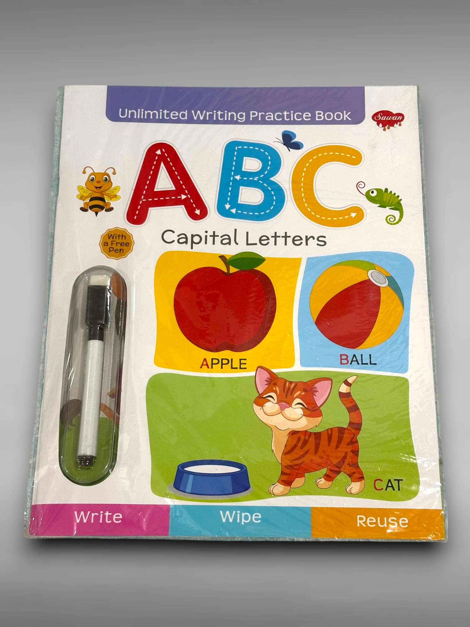 Unlimited Writing Practice Book ABC Capital Letters