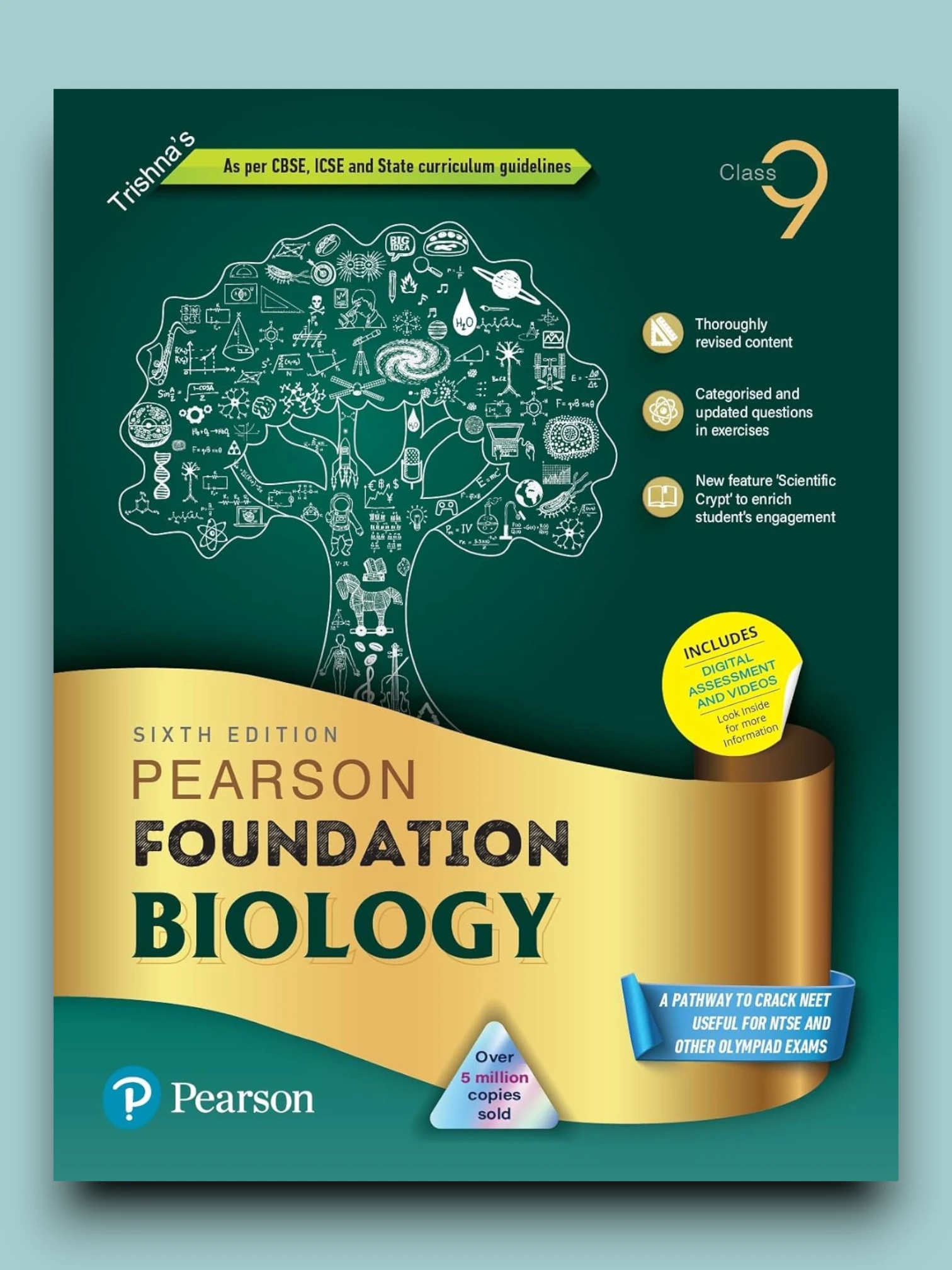 Pearson IIT Foundation'24 Biology Class 9