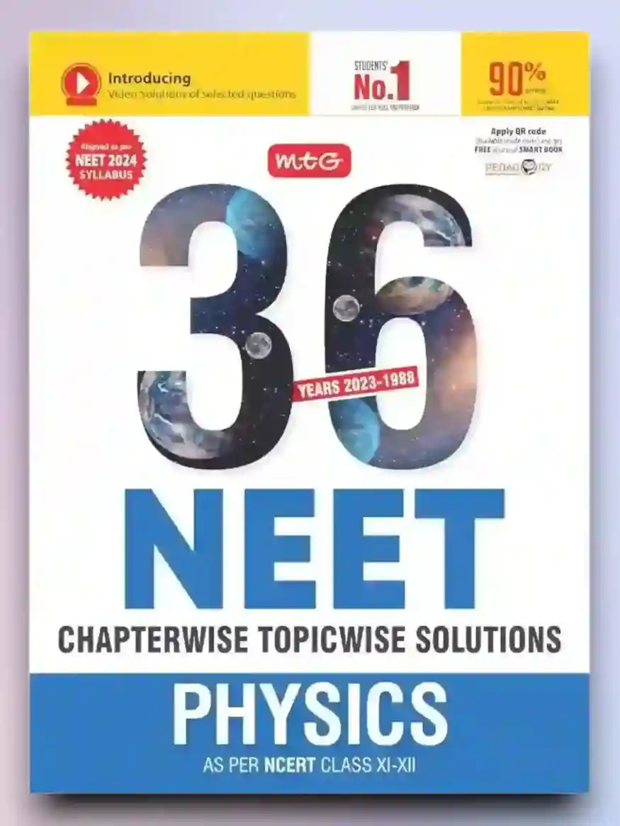 MTG 36 Years NEET Previous Year Solved Question Papers