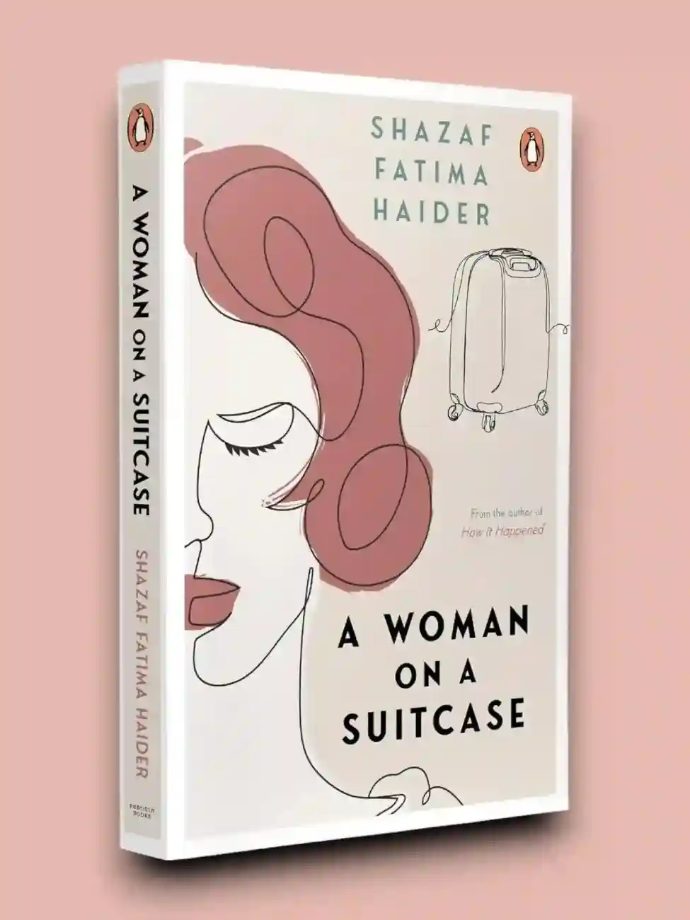 A Woman On A Suitcase by  Shazaf Fatima Haider