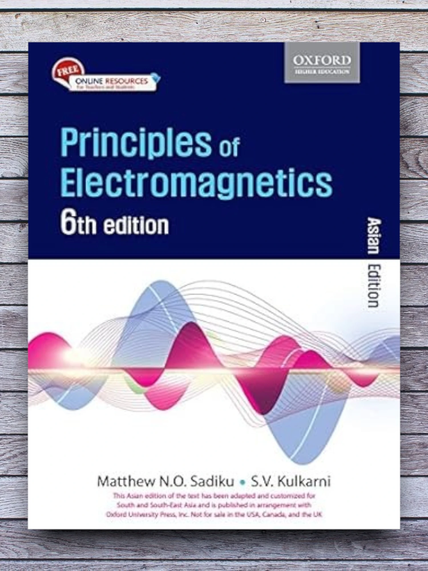 Principles Of Electromagnetics 6E