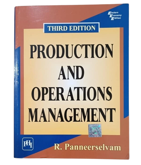 Production And Operations Management 3E