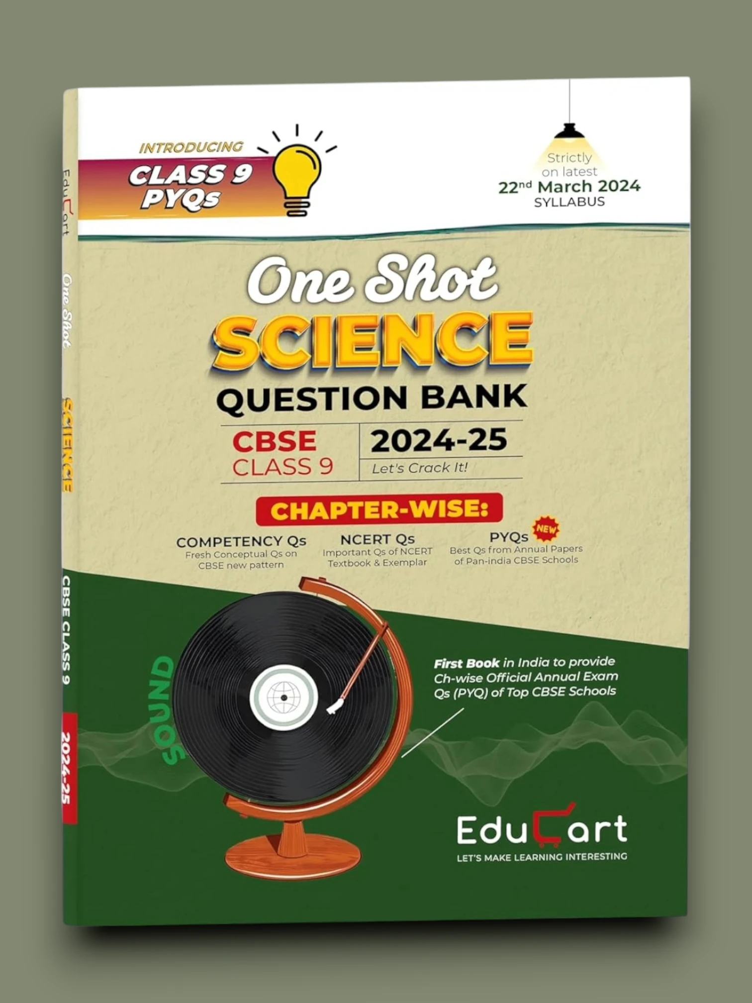 Educart CBSE Class 9 SCIENCE One Shot Question Bank 2024-25