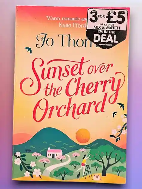 Sunset over the Cherry Orchard