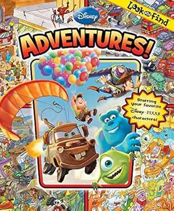 Look and Find Disney Pixar Adventures