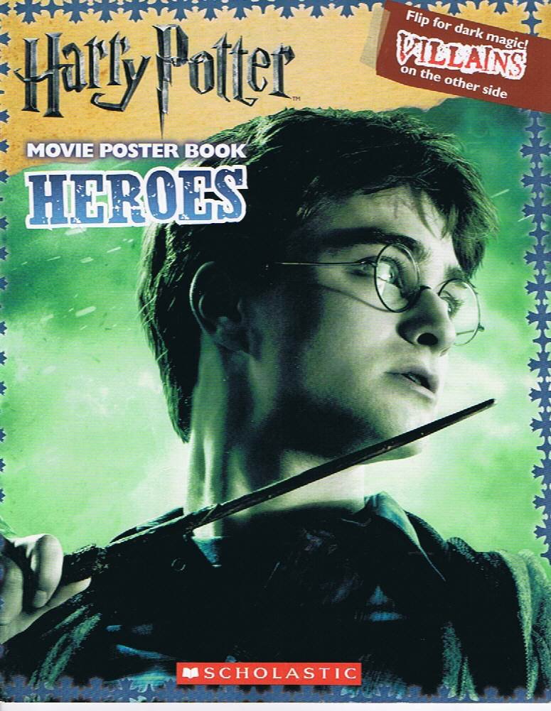 Harry Potter Movie Poster Book Heroes and Villians