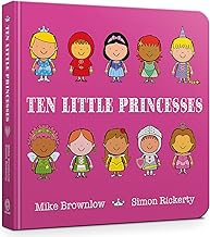 TEN LITTLE PRINCESSES BOARD BOOK