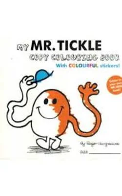 Mr Men Mr Tickle Copy Colour