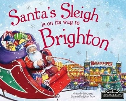 Santa's Sleigh is on its Way to Brighton