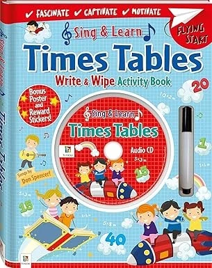 Sing & Learn Times Tables (with CD)